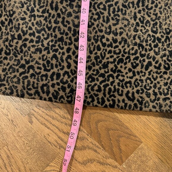 NWT Golden Goose Leopard Print Wool Coat - CURRENT SEASON - Brown, Sz 42 - Picture 16 of 16